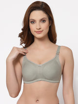 Floret Women's Minimizer Bra | Full Coverage | Non-Padded | Non-Wired | Style T3033