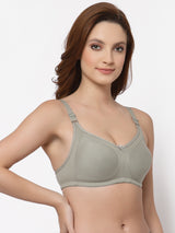 Floret Women's Minimizer Bra | Full Coverage | Non-Padded | Non-Wired | Style T3033