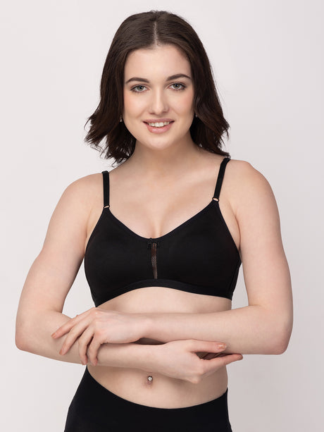 Katrina Versatile Cotton-Blend T-Shirt Bra | Non-Wired | Non-Padded | Medium Coverage