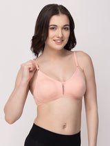 Katrina Seamless Cotton-Blend T-Shirt Bra | Non-Wired | Non-Padded | Medium Coverage