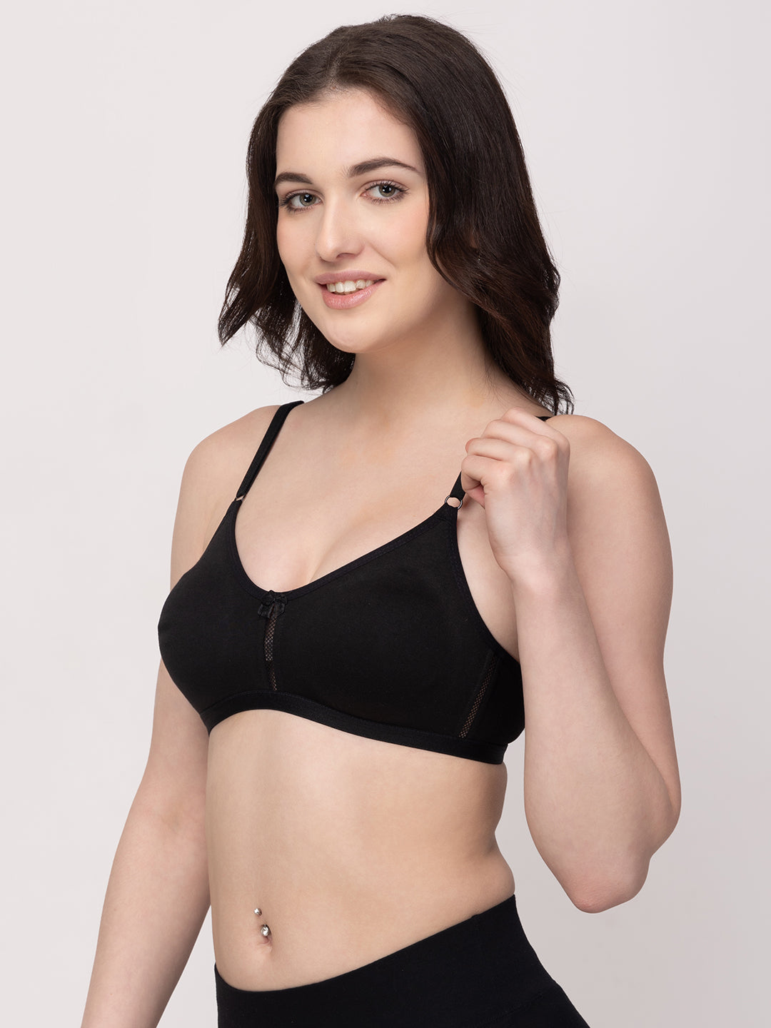 Katrina Versatile Cotton-Blend T-Shirt Bra | Non-Wired | Non-Padded | Medium Coverage