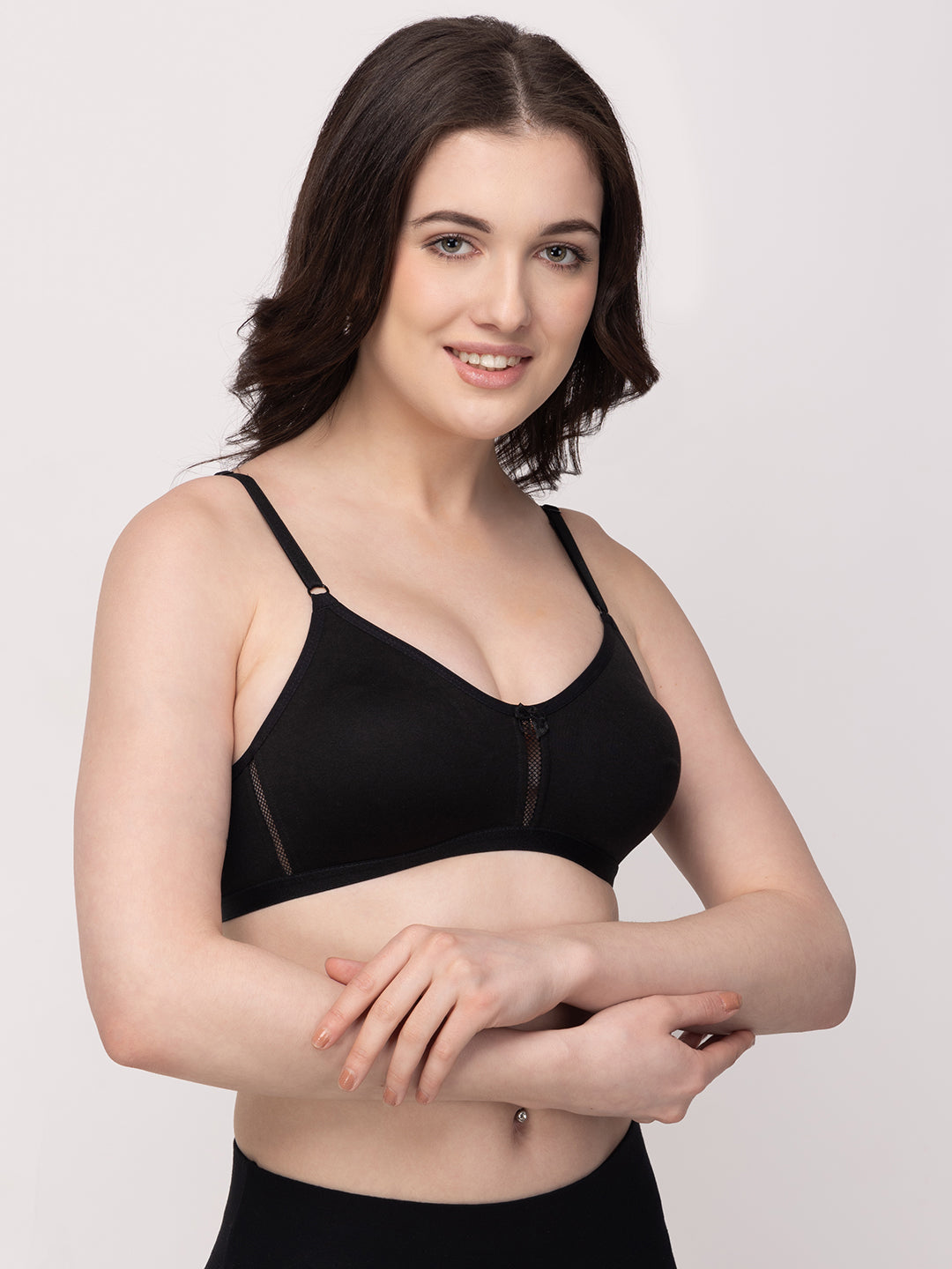 Katrina Versatile Cotton-Blend T-Shirt Bra | Non-Wired | Non-Padded | Medium Coverage