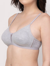 Katrina Versatile Cotton-Blend T-Shirt Bra | Non-Wired | Non-Padded | Medium Coverage