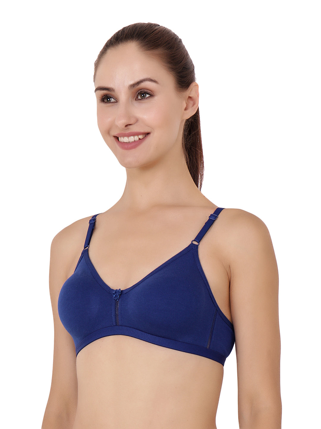 Katrina Versatile Cotton-Blend T-Shirt Bra | Non-Wired | Non-Padded | Medium Coverage