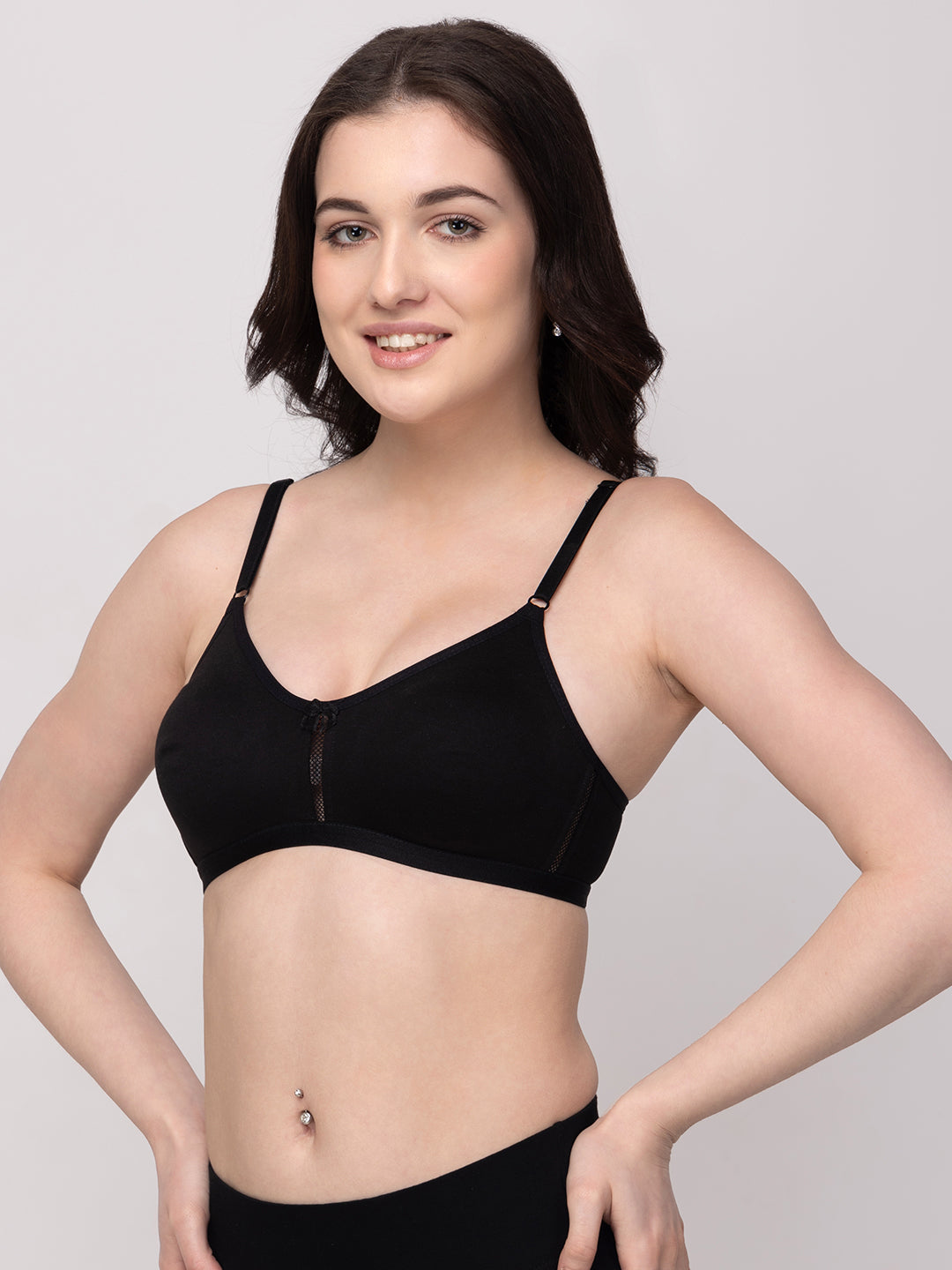 Katrina Versatile Cotton-Blend T-Shirt Bra | Non-Wired | Non-Padded | Medium Coverage