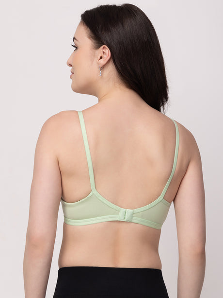 Katrina Seamless Cotton-Blend T-Shirt Bra | Non-Wired | Non-Padded | Medium Coverage