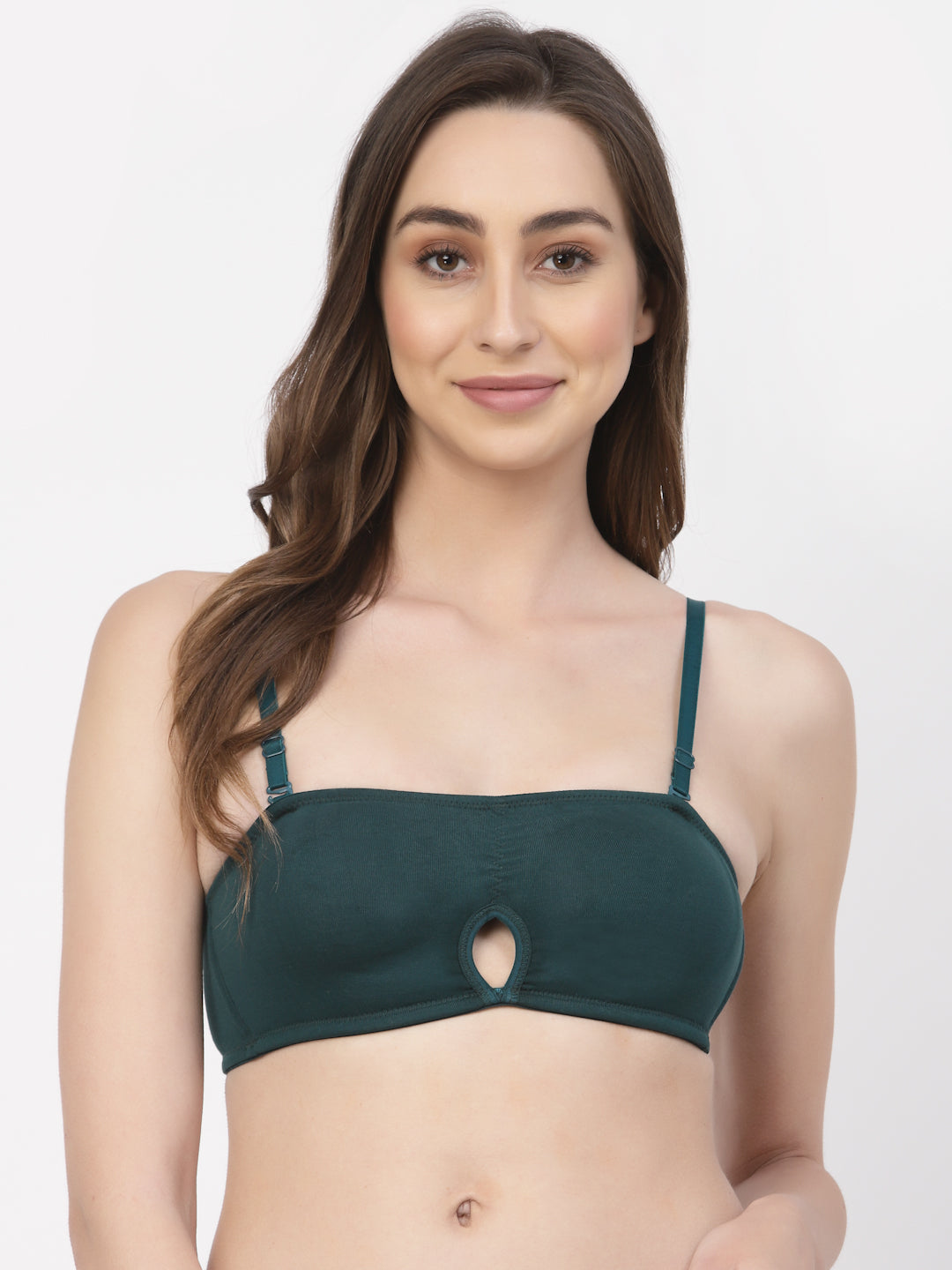 Women's Balconette Demi-Cup Bra | Non-Padded | Non-Wired | Half Coverage | T3089