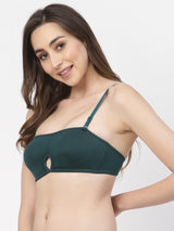 Women's Balconette Demi-Cup Bra | Non-Padded | Non-Wired | Half Coverage | T3089