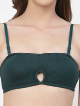 Women's Balconette Demi-Cup Bra | Non-Padded | Non-Wired | Half Coverage | T3089