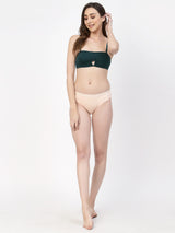 Women's Balconette Demi-Cup Bra | Non-Padded | Non-Wired | Half Coverage | T3089