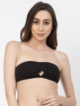 Women's Balconette Demi-Cup Bra | Non-Padded | Non-Wired | Half Coverage | T3089