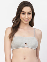 Women's Balconette Demi-Cup Bra | Non-Padded | Non-Wired | Half Coverage | T3089