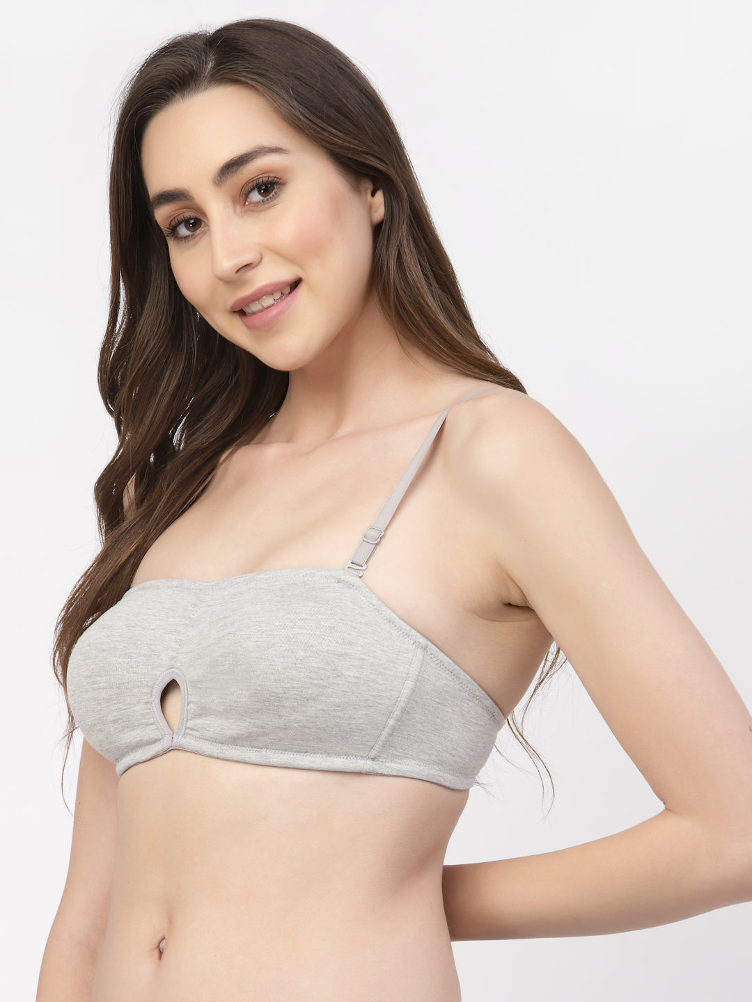 Women's Balconette Demi-Cup Bra | Non-Padded | Non-Wired | Half Coverage | T3089