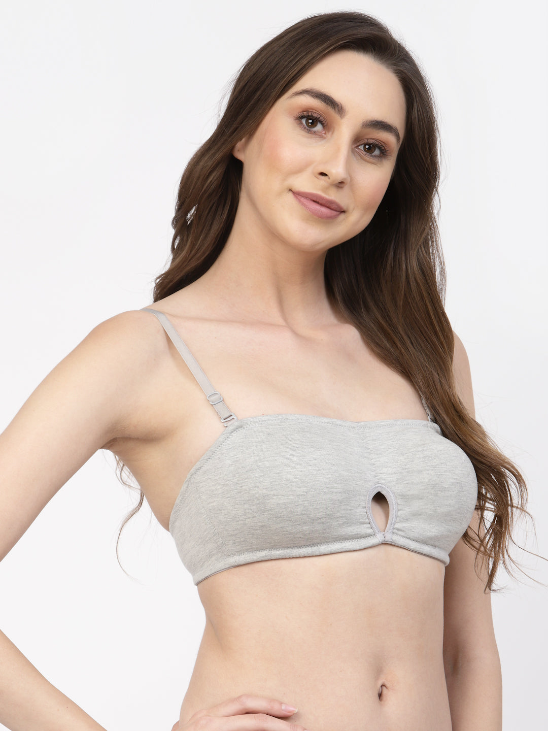 Women's Balconette Demi-Cup Bra | Non-Padded | Non-Wired | Half Coverage | T3089