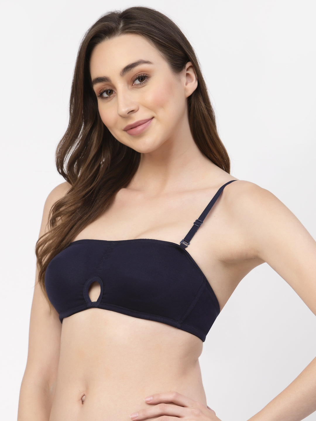 Women's Balconette Demi-Cup Bra | Non-Padded | Non-Wired | Half Coverage | T3089