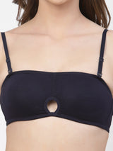 Women's Balconette Demi-Cup Bra | Non-Padded | Non-Wired | Half Coverage | T3089