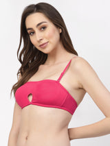 Women's Balconette Demi-Cup Bra | Non-Padded | Non-Wired | Half Coverage | T3089