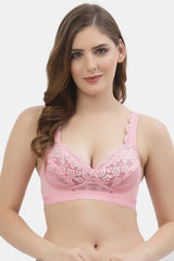 Women's Bridal Lace Bra | Non-Padded | Non-Wired | Full Coverage | T3071 (2)