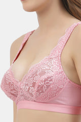 Women's Bridal Lace Bra | Non-Padded | Non-Wired | Full Coverage | T3071 (2)