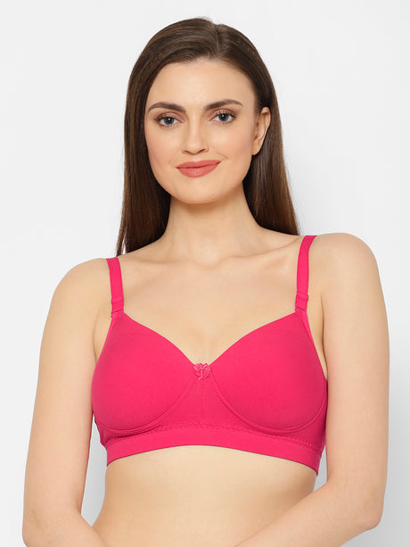 Women's Convertible-Straps T-Shirt Bra | Heavily Padded | Full Coverage | T3055