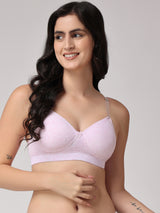 Women's Convertible-Straps T-Shirt Bra | Heavily Padded | Full Coverage | T3055