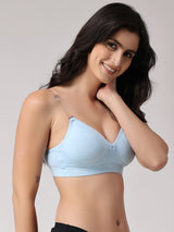 Women's Convertible-Straps T-Shirt Bra | Heavily Padded | Full Coverage | T3055