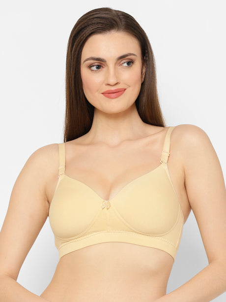 Women's Convertible-Straps T-Shirt Bra | Heavily Padded | Full Coverage | T3055