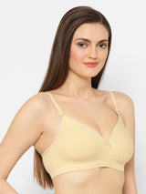 Women's Convertible-Straps T-Shirt Bra | Heavily Padded | Full Coverage | T3055