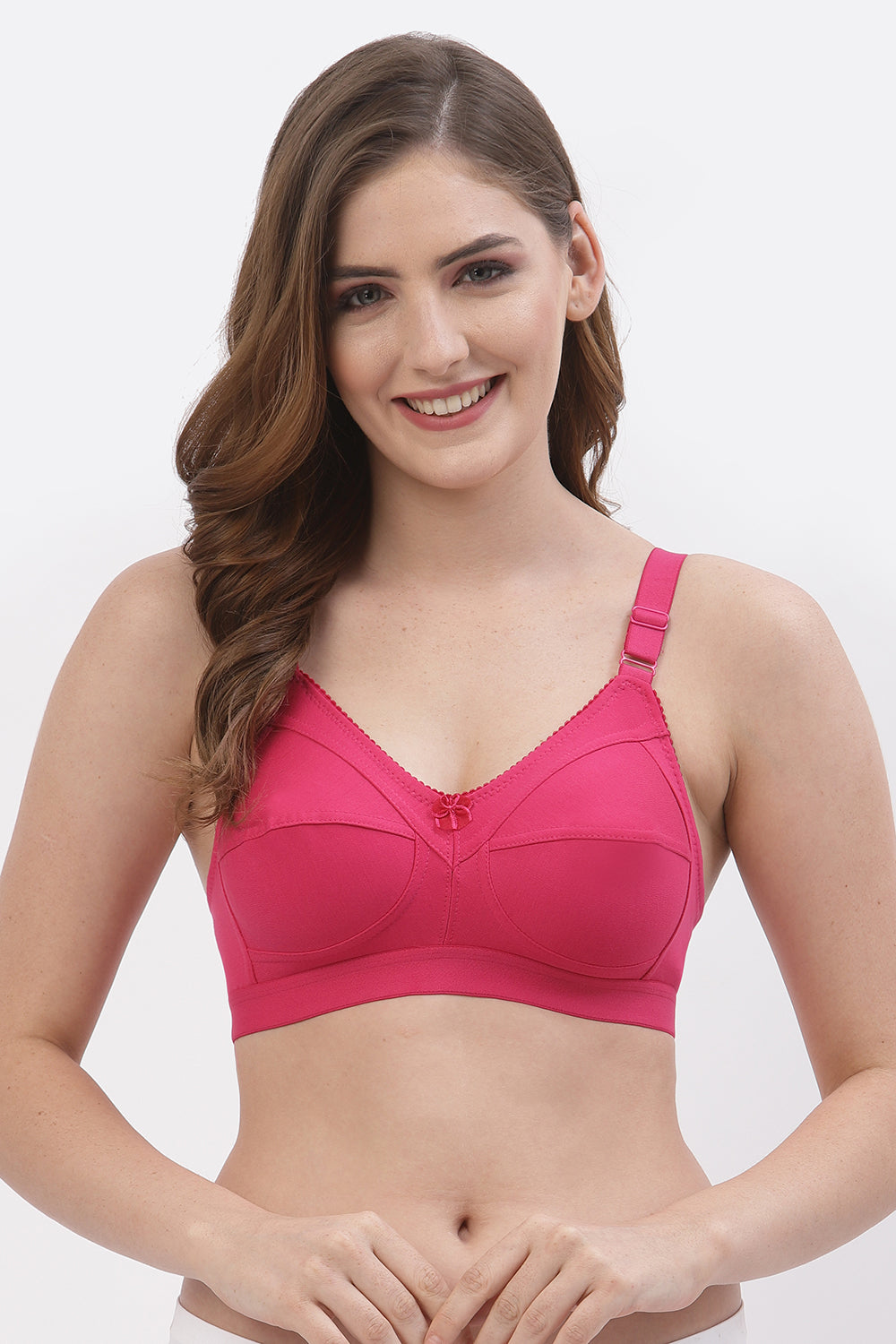 Women's Cut & Sew Bra | Non-Padded | Non-Wired | Full Coverage | T3061