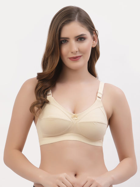 Women's Cut & Sew Bra | Non-Padded | Non-Wired | Full Coverage | T3061