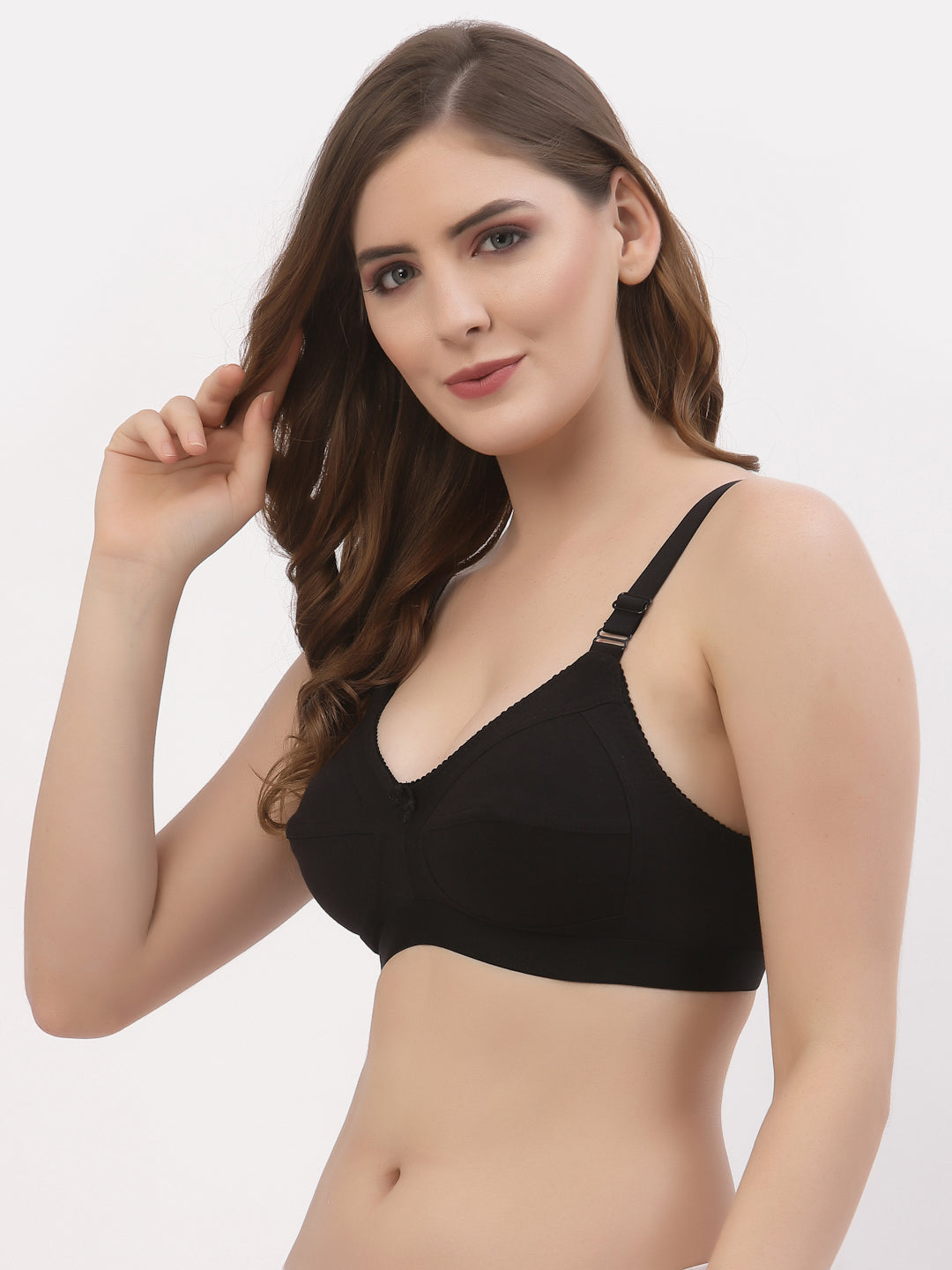 Women's Cut & Sew Bra | Non-Padded | Non-Wired | Full Coverage | T3061