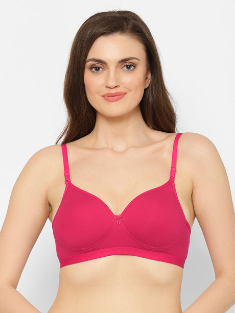 Women's Low Back Multiway-Straps Bra | Lightly Padded | Medium Coverage | Push-Up -T3038