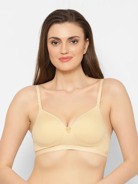 Women's Low Back Multiway-Straps Bra | Lightly Padded | Medium Coverage | Push-Up -T3038