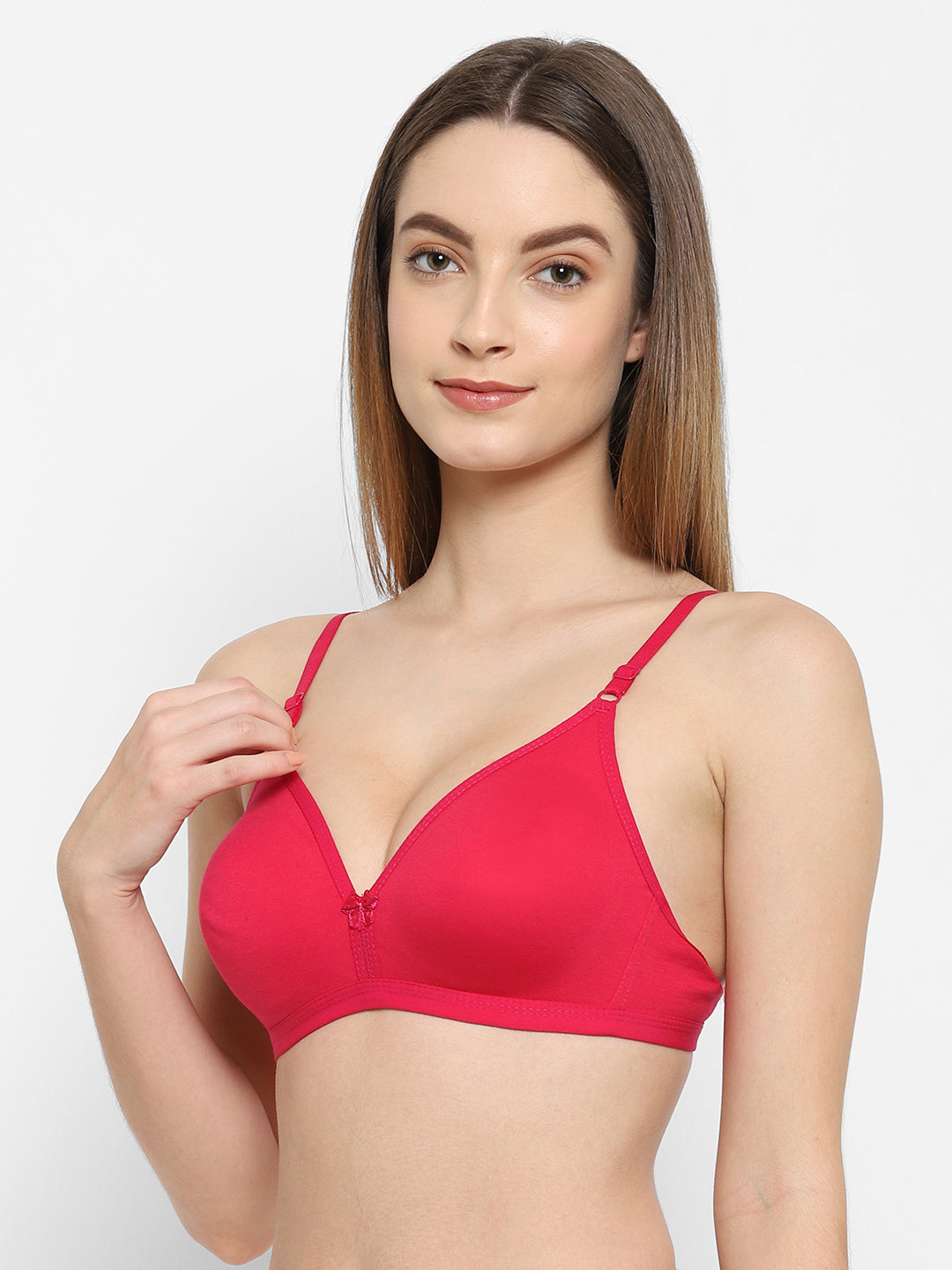 Women's Narrow Back T-Shirt Bra | Non-Padded | Medium Coverage -T3058