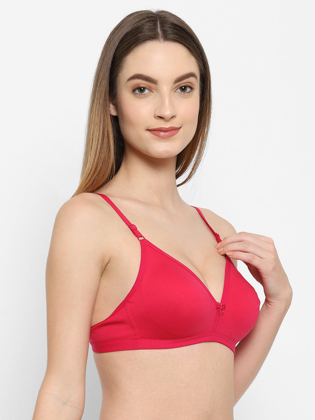 Women's Narrow Back T-Shirt Bra | Non-Padded | Medium Coverage -T3058