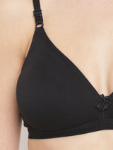 Women's Narrow Back T-Shirt Bra | Non-Padded | Medium Coverage -T3058