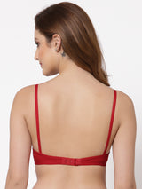 Women's Narrow Back T-Shirt Bra | Non-Padded | Medium Coverage -T3058