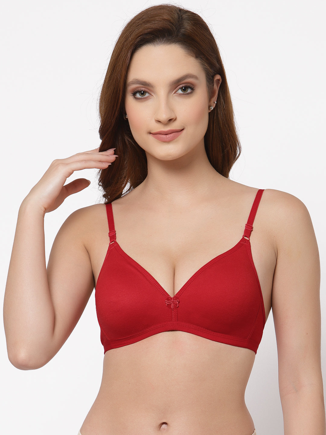 Women's Narrow Back T-Shirt Bra | Non-Padded | Medium Coverage -T3058