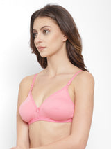 Women's Narrow Back T-Shirt Bra | Non-Padded | Medium Coverage -T3058