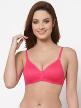 Women's Narrow Back T-Shirt Bra | Non-Padded | Medium Coverage -T3058