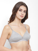 Women's Narrow Back T-Shirt Bra | Non-Padded | Medium Coverage -T3058