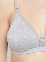 Women's Narrow Back T-Shirt Bra | Non-Padded | Medium Coverage -T3058