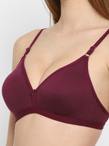 Women's Narrow Back T-Shirt Bra | Non-Padded | Medium Coverage -T3058