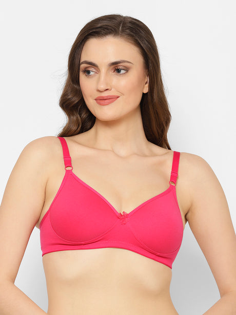 Women's T-Shirt Bra | Lightly Padded | Non-Wired | Medium Coverage | T3052