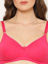 Women's T-Shirt Bra | Lightly Padded | Non-Wired | Medium Coverage | T3052