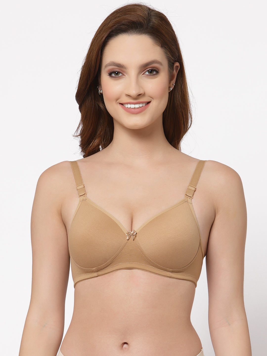 Women's T-Shirt Bra | Lightly Padded | Non-Wired | Medium Coverage | T3052