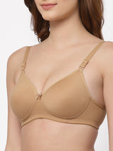 Women's T-Shirt Bra | Lightly Padded | Non-Wired | Medium Coverage | T3052