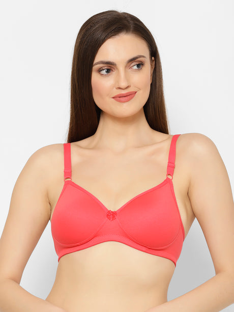 Women's T-Shirt Bra | Lightly Padded | Non-Wired | Medium Coverage | T3052