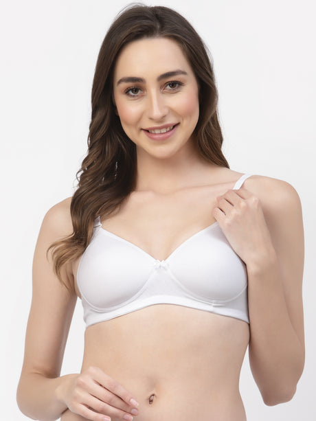 Women's T-Shirt Bra | Lightly Padded | Non-Wired | Medium Coverage | T3052