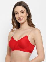 Women's "X" Support Bra | Non-Padded | Non-Wired | Full Coverage | T3094